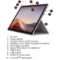 لپ تاپ سرفیس پرو هفت پلاس Microsoft Surface Pro 7 Plus i5 8 256